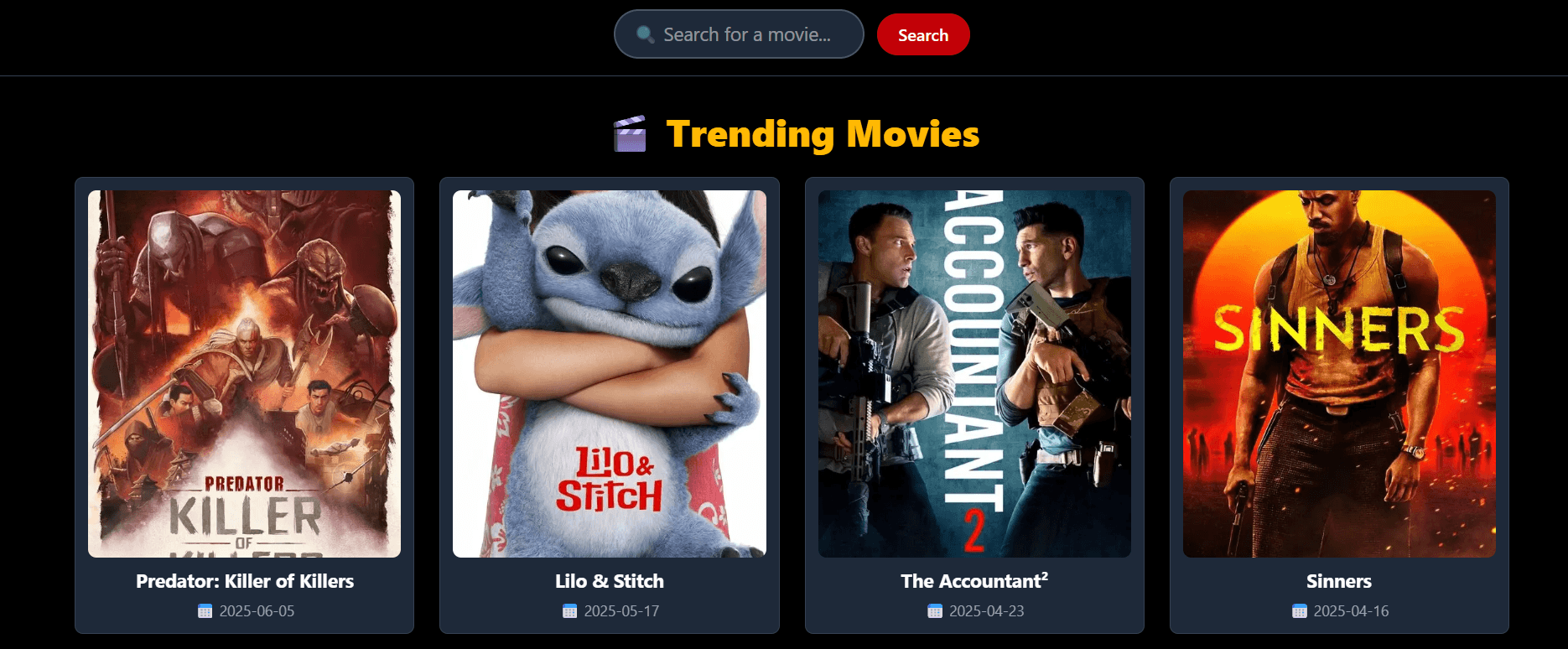 Movie Search App